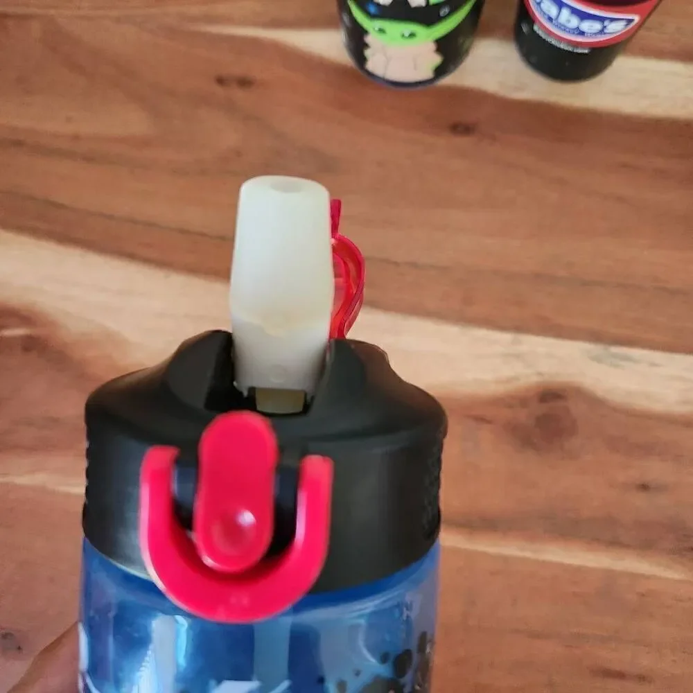 Kids cup bundle Avengers water bottle Chuck e cheese Bubba's chicken